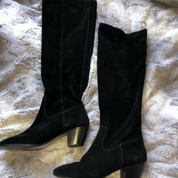Michael Kors knee high suede boots - Picture 2 of 5